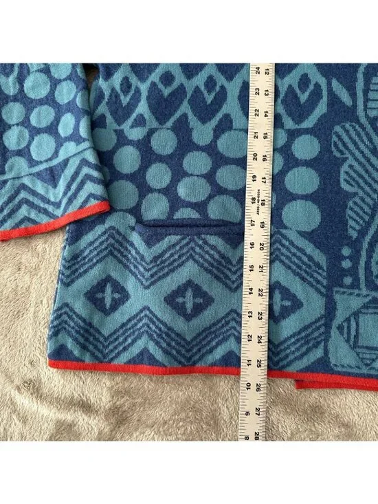 Gudrun Sjoden Sweater Cardigan Women's size XL Wool Cotton Jacket - Picture 6 of 8